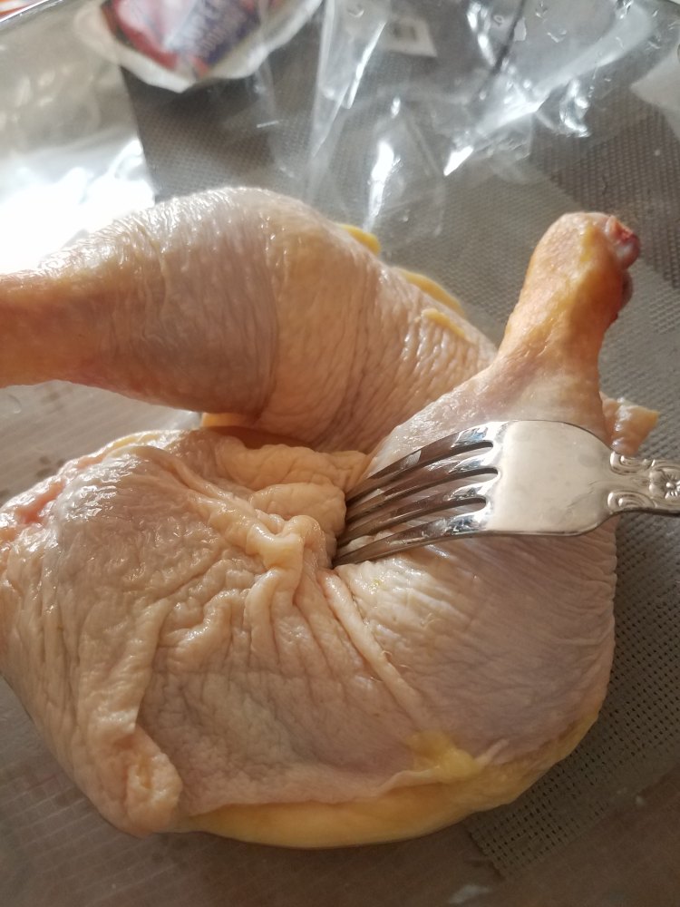 奥尔良烤鸡腿步骤2