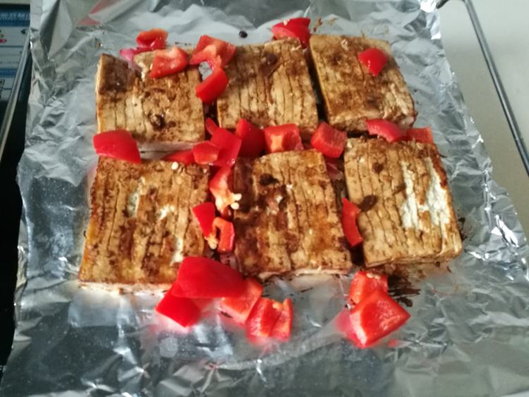 香烤豆腐步骤8