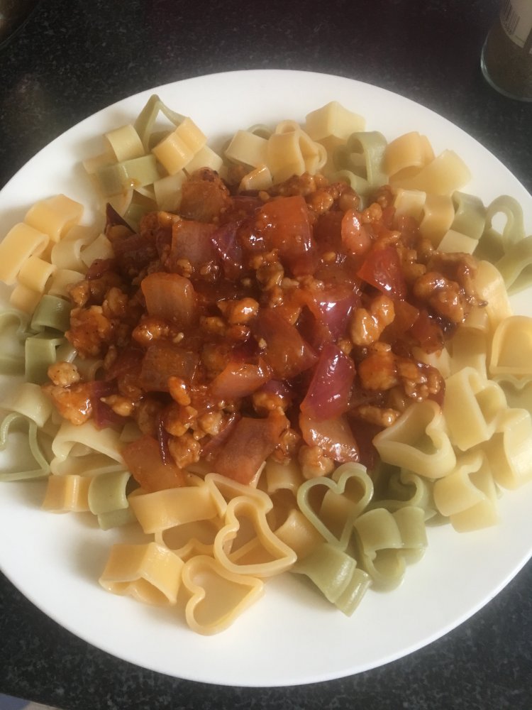 肉酱心形意面步骤9