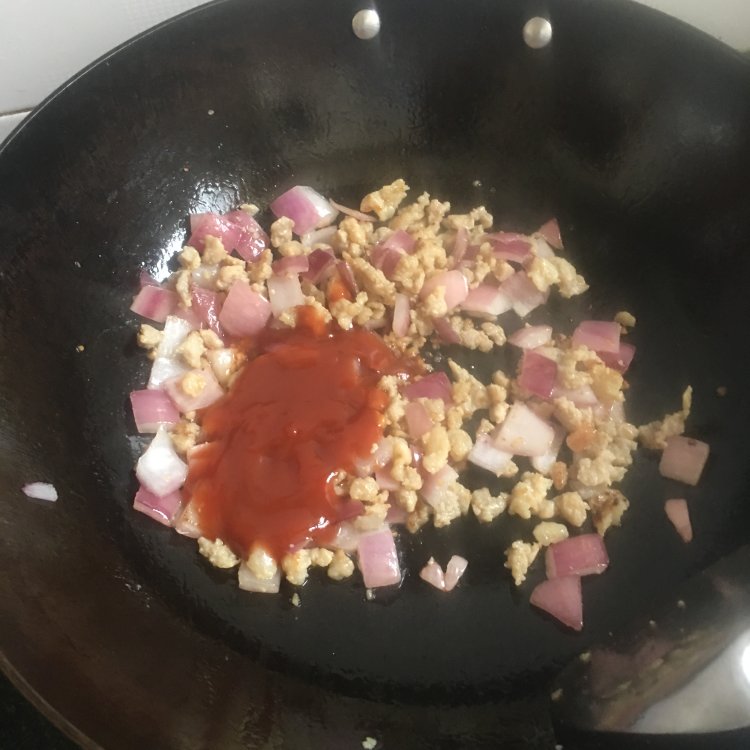 肉酱心形意面步骤7