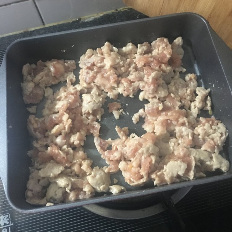 肉酱心形意面步骤3