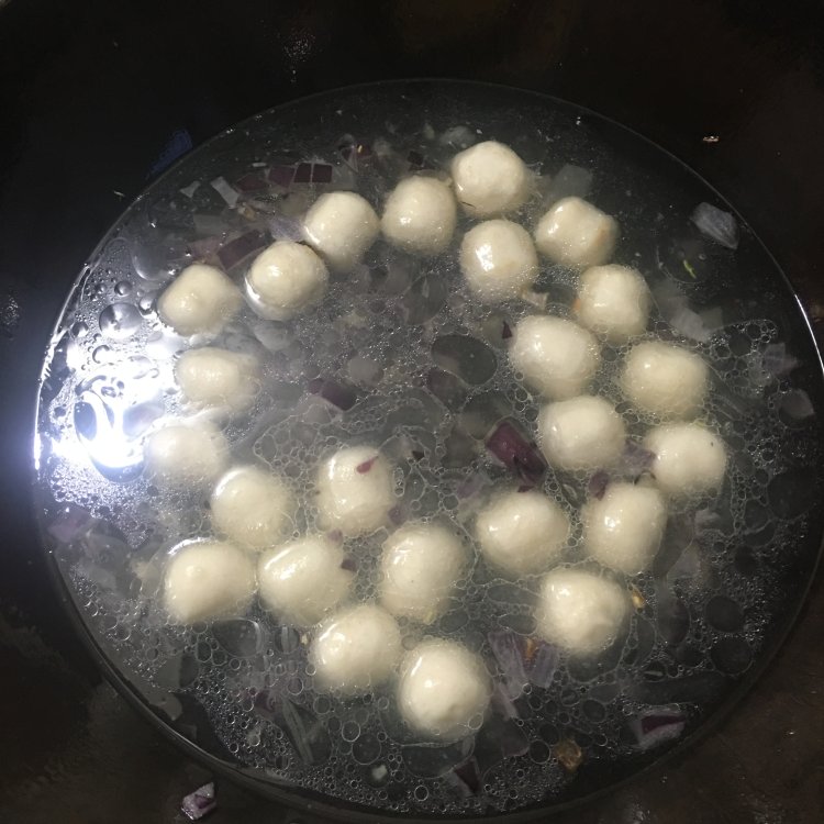 咖喱鱼丸步骤8