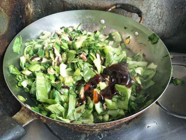 清淡香菇油菜步骤5