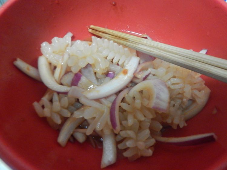 甜辣酱炒鱿鱼步骤7
