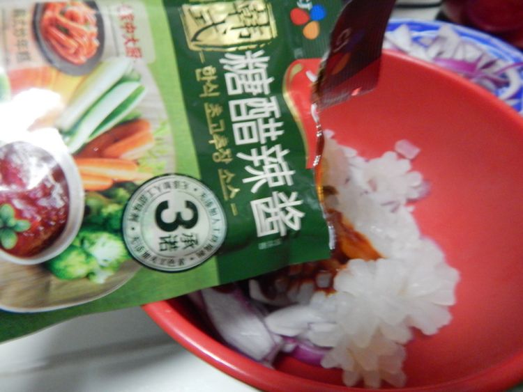 甜辣酱炒鱿鱼步骤6