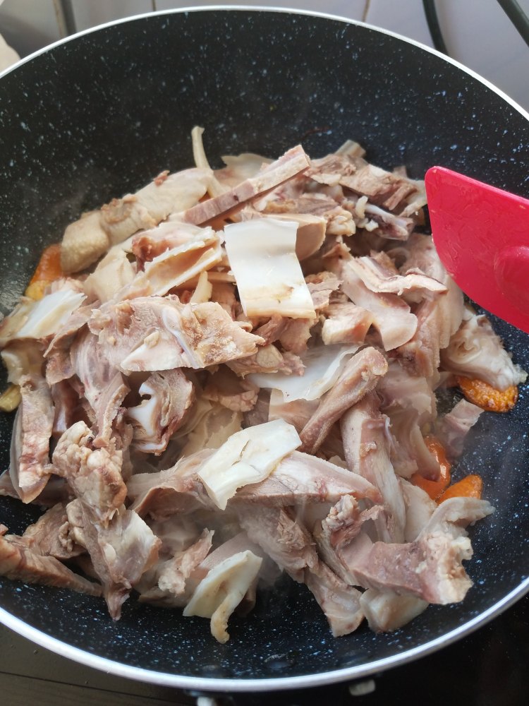 清炒羊脸肉步骤8