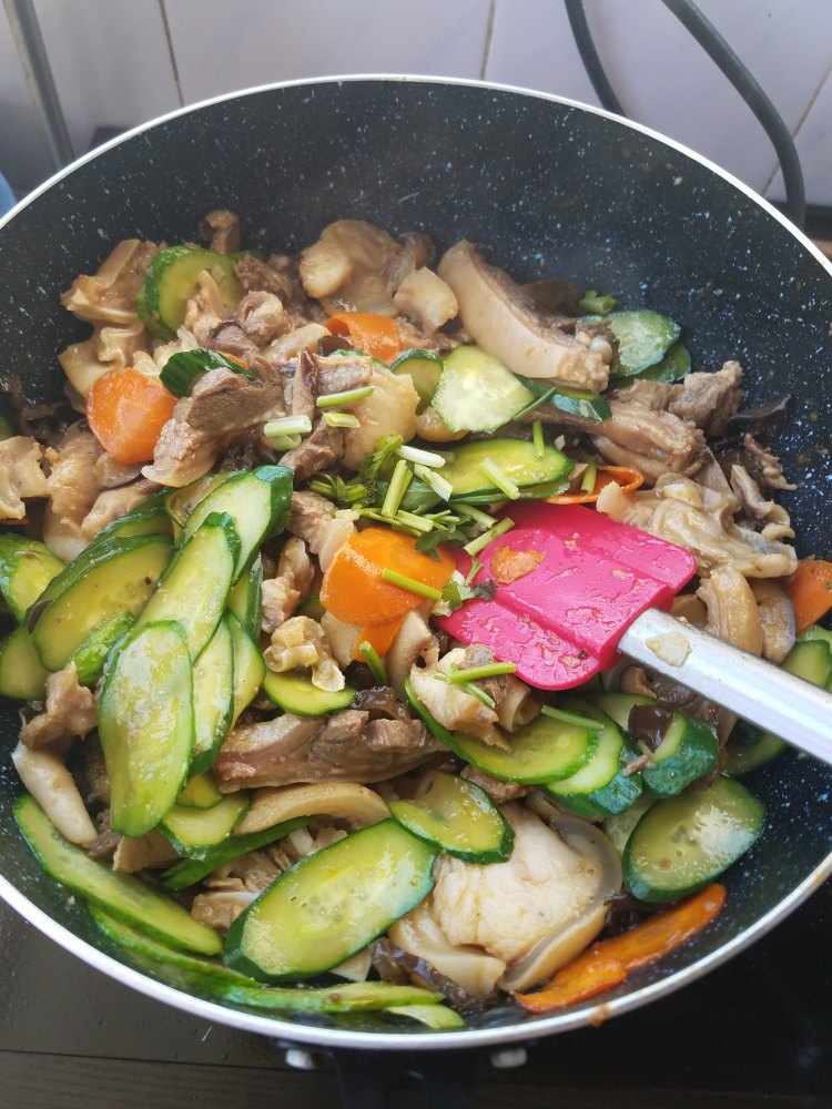 清炒羊脸肉步骤13