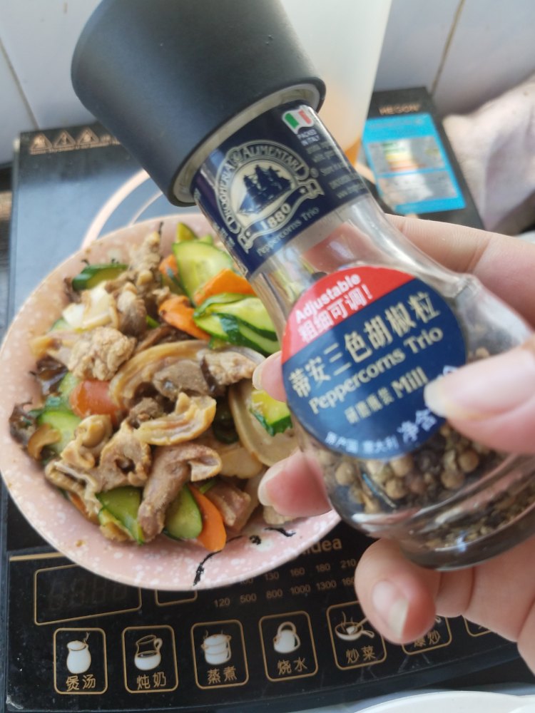清炒羊脸肉步骤14
