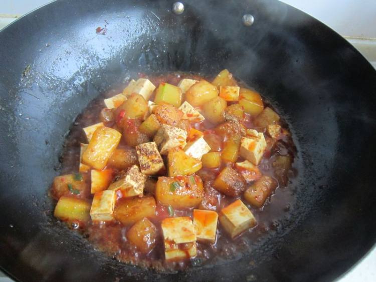 冬瓜烧豆腐步骤9