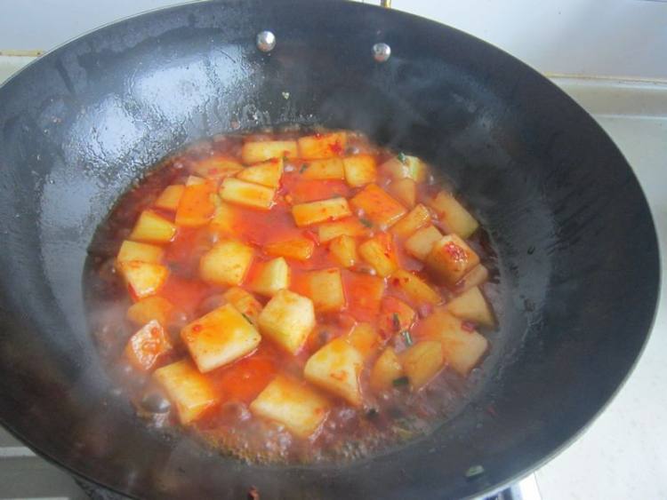 冬瓜烧豆腐步骤7