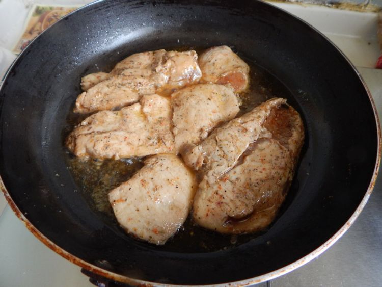 沙茶酱煎鸡胸肉步骤11
