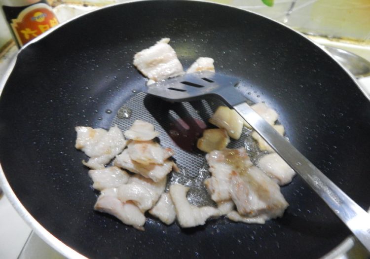 笋炒肉片步骤4