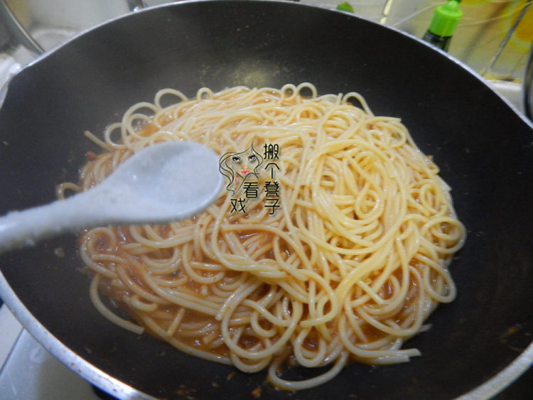 番茄肉末凉拌意面 #此步骤7