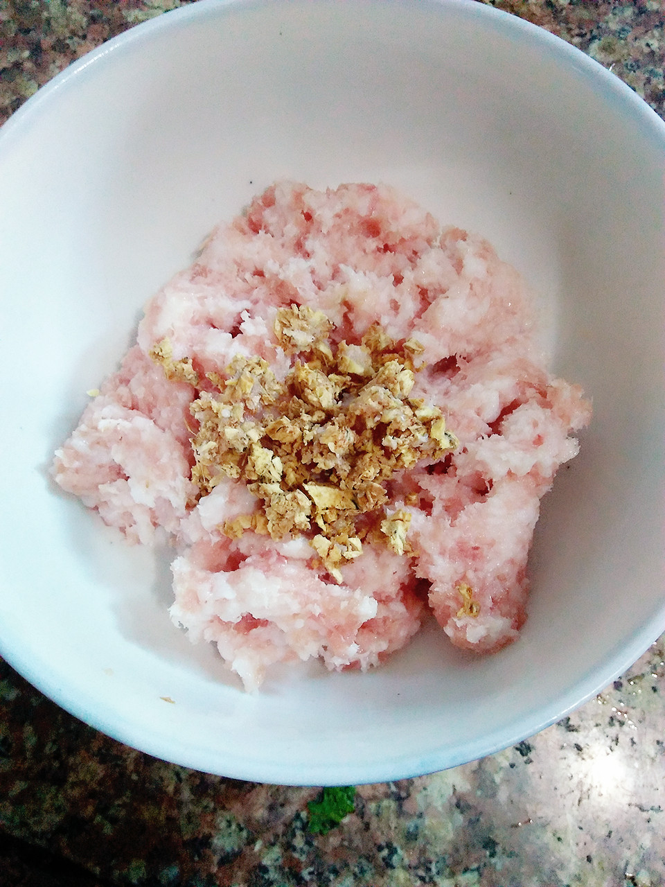 豆芽丸子汤步骤2