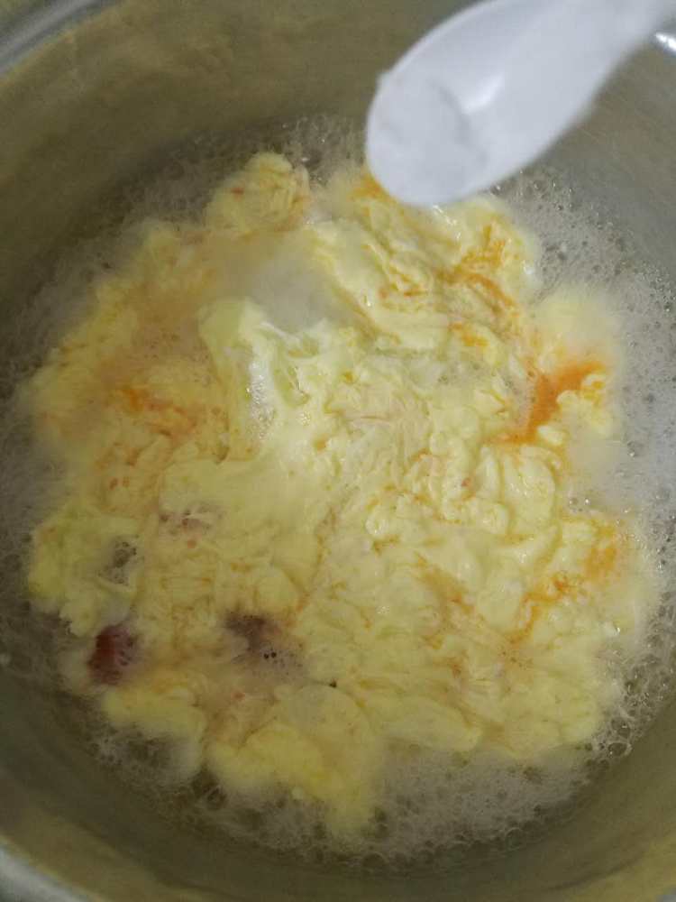 番茄鸡蛋汤步骤6