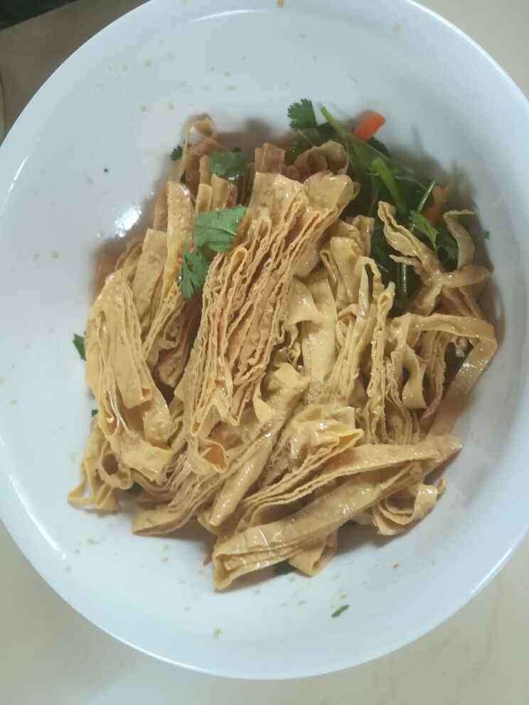 凉拌香素鸭步骤4