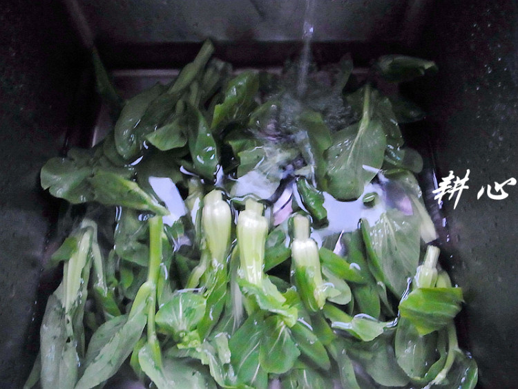 白灼菜薹步骤2