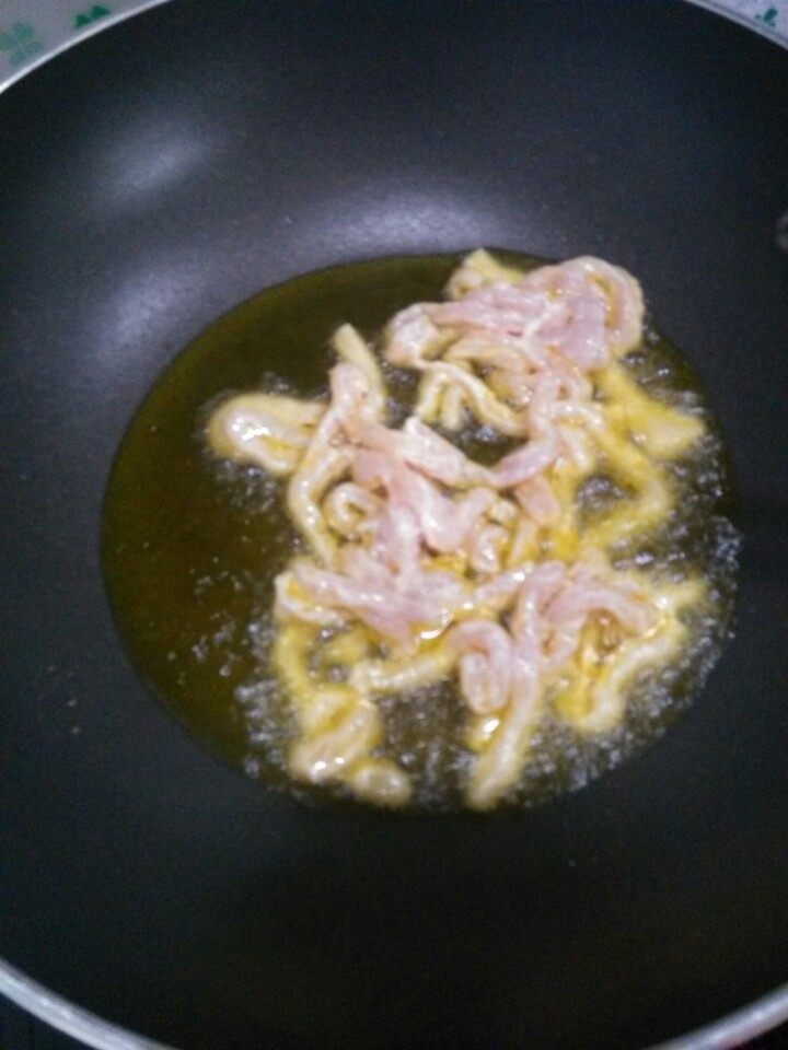 西葫芦炒瘦肉步骤3