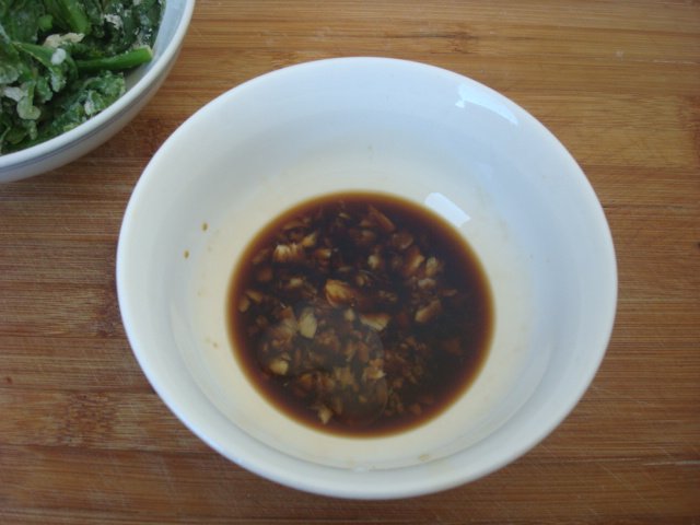 蒸菜心叶步骤5