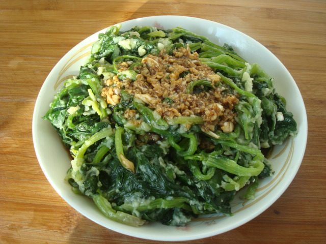 蒸菠菜步骤8