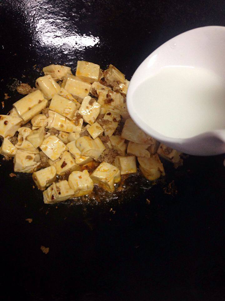 肉末老干妈豆腐步骤9