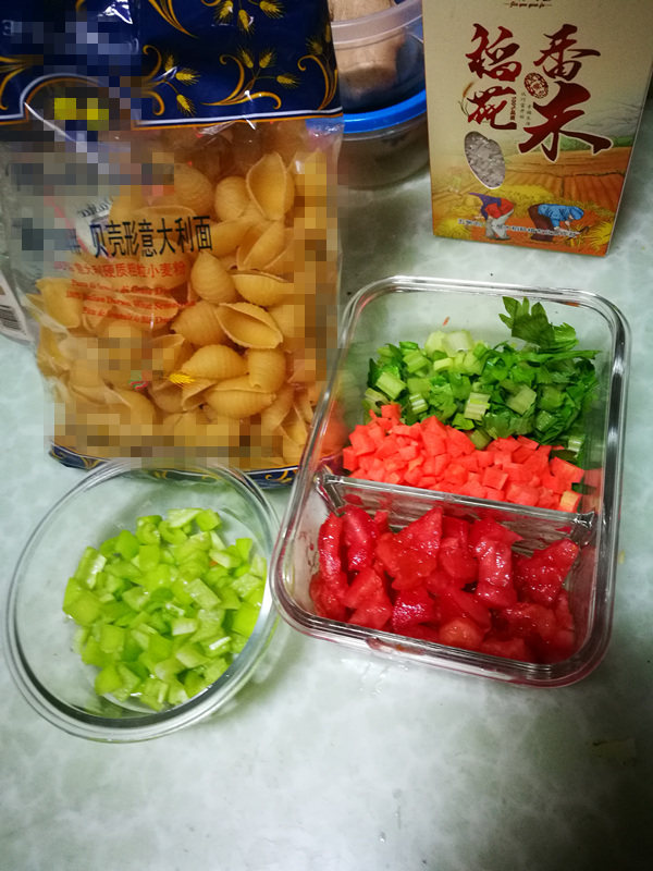 贝壳意面步骤1