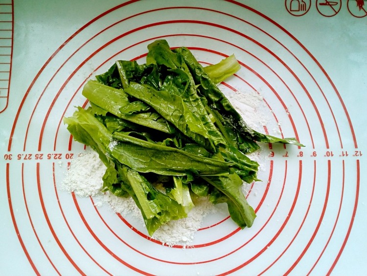 蒸油麦菜步骤5