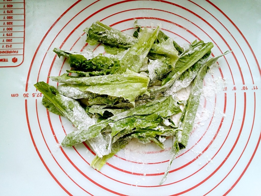 蒸油麦菜步骤6