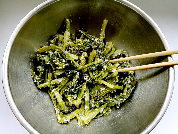 蒸油麦菜步骤12