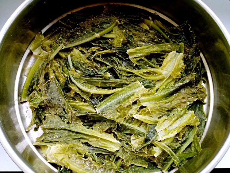 蒸油麦菜步骤10