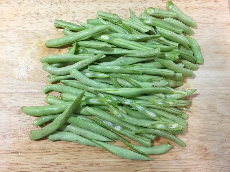 脆炒四季豆肉末步骤4