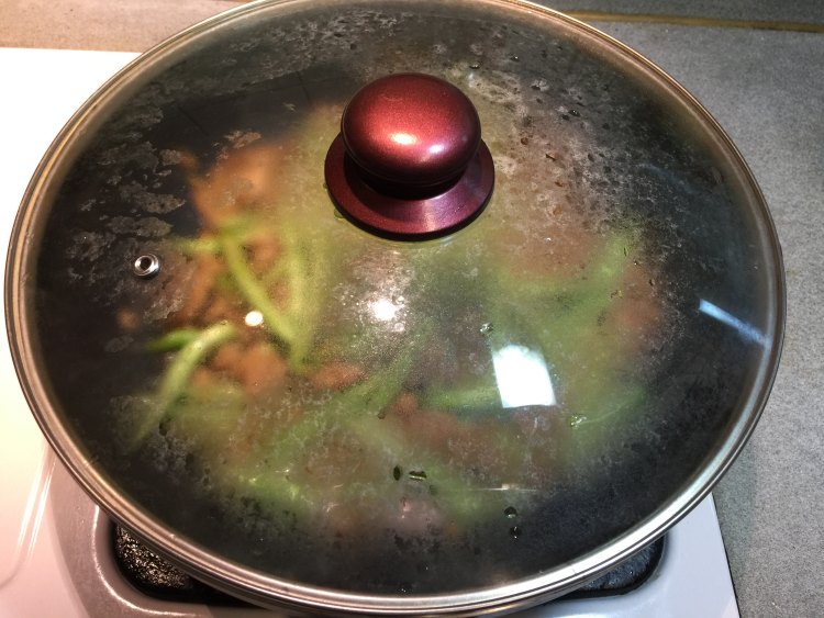 脆炒四季豆肉末步骤13