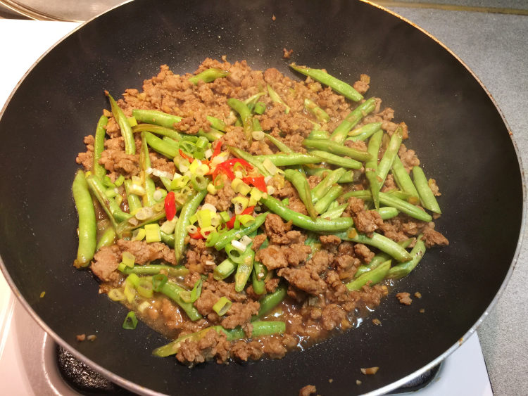 脆炒四季豆肉末步骤14
