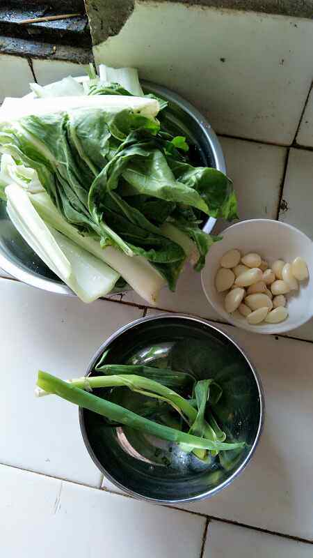 凉拌牛皮菜步骤1