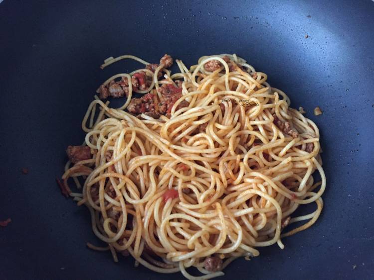 快手肉酱意面#此刻在步骤6