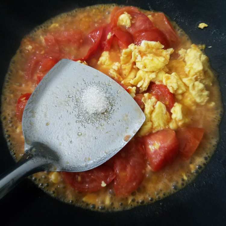 鸡蛋炒蕃茄步骤10