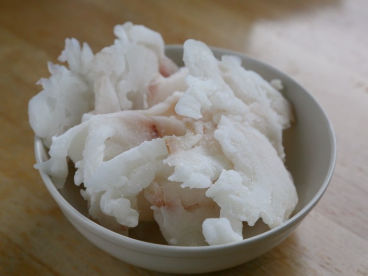鳕鱼片豆腐羹步骤3