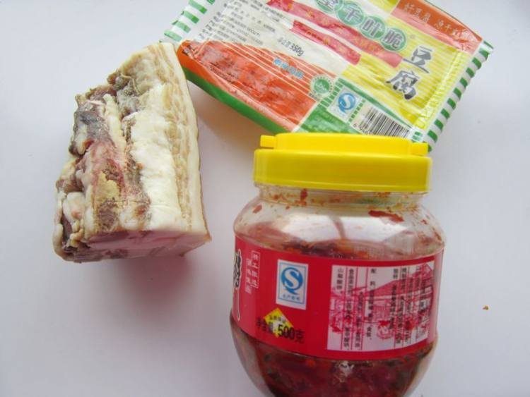 干锅千叶豆腐步骤1