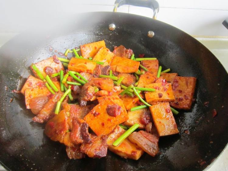 干锅千叶豆腐步骤13