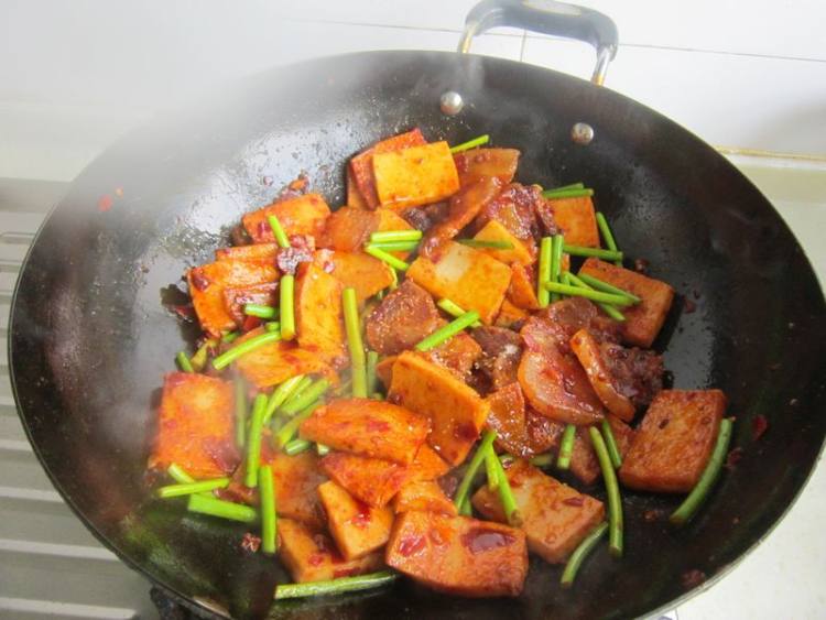 干锅千叶豆腐步骤12