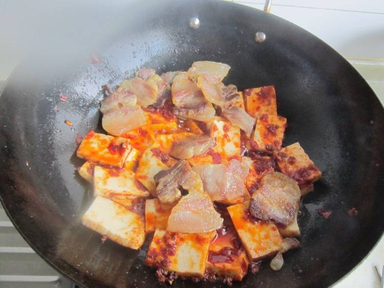 干锅千叶豆腐步骤9