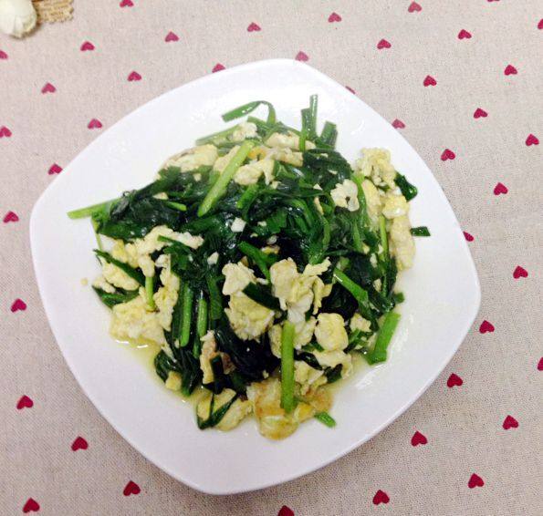 韭菜炒鸡蛋步骤9
