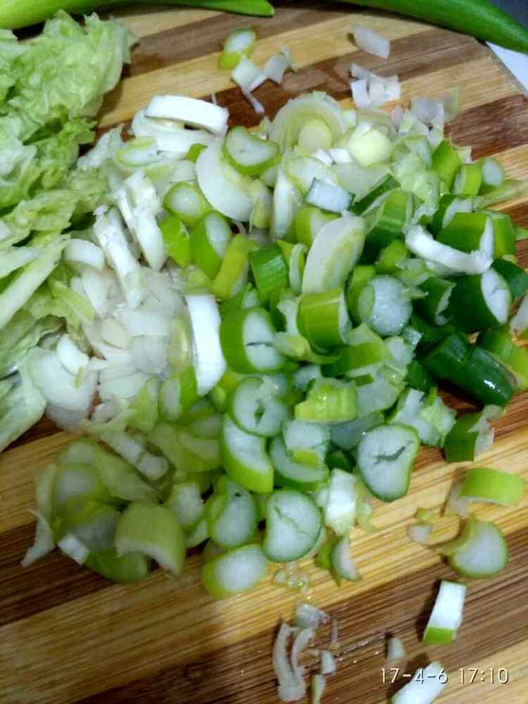 葱油豆腐步骤2