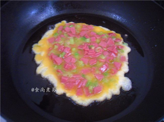肠仔煎蛋步骤6