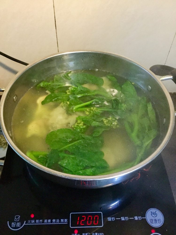 蔬菜云吞面步骤8