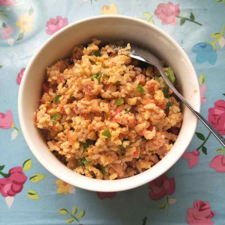 蛋炒饭步骤6