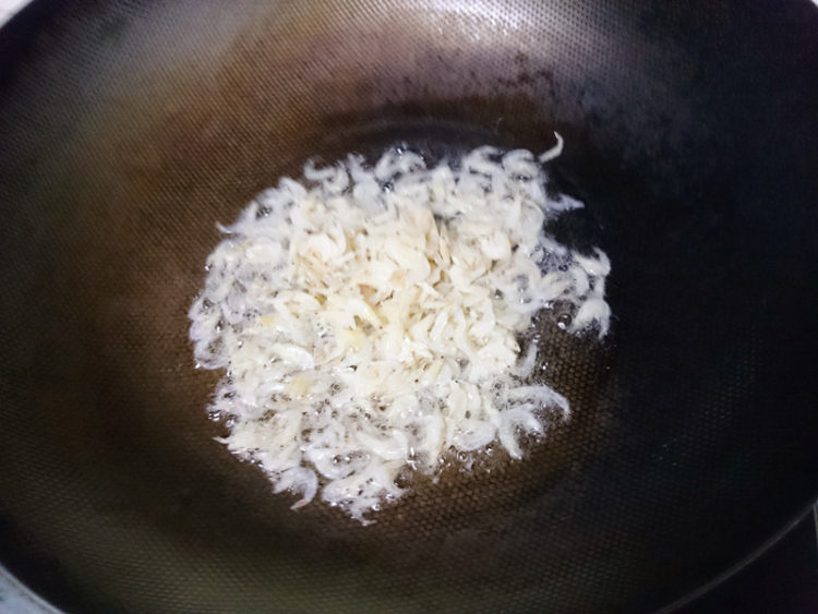 虾皮拌儿菜步骤8