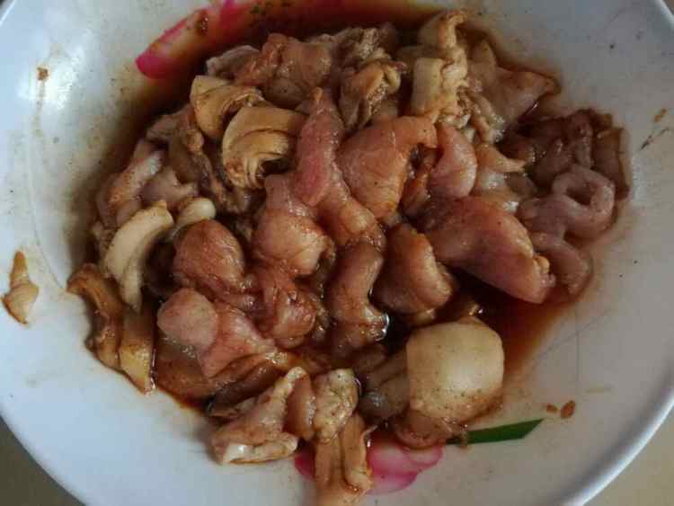 干煸菜花步骤2