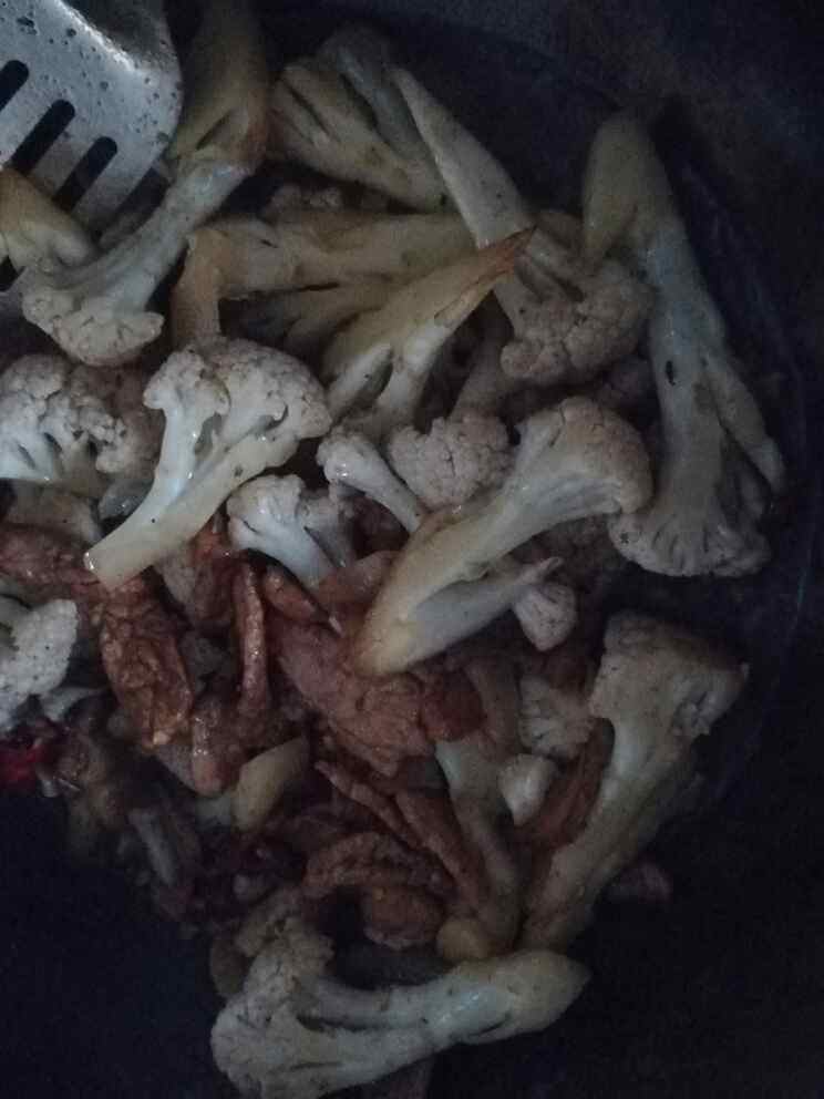 干煸菜花步骤7