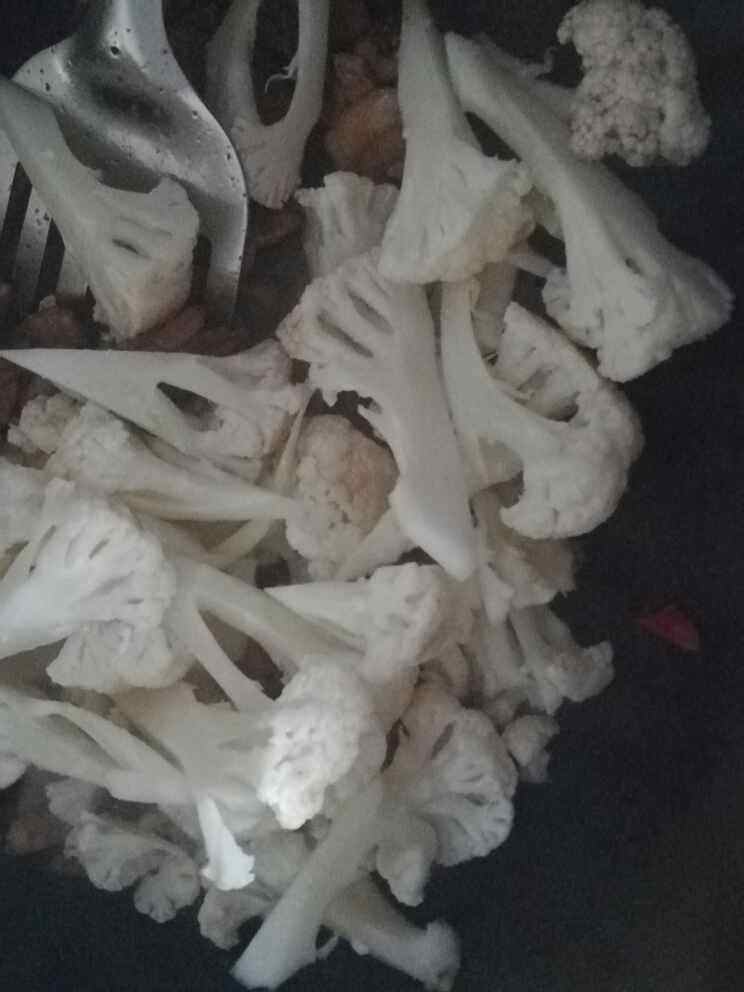 干煸菜花步骤6
